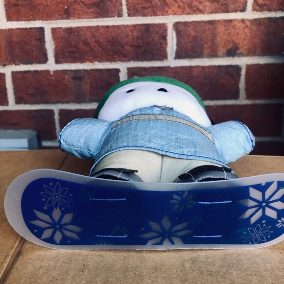 Rare Snowboarding Panda Plush 8 inch Winter Outfit Sanrio Style Collectible - Picture 3 of 3